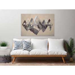 Czar gór - nowoczesny obraz na płótnie - 120x80 cm