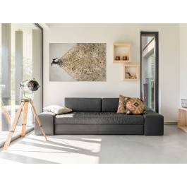 Krater ekstrawertyzmu - nowoczesny obraz na płótnie - 120x80 cm