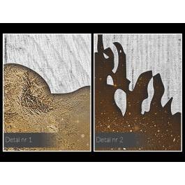 Czas zgody - nowoczesny obraz na płótnie - 120x80 cm