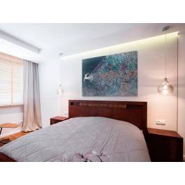 Źródło dynamizmu - nowoczesny obraz na płótnie - 120x80 cm Źródło dynamizmu - nowoczesny obraz na płótnie - 120x80 cm