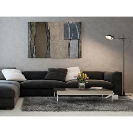 Księżycowy pył życia - nowoczesny obraz do salonu - 120x80 cm