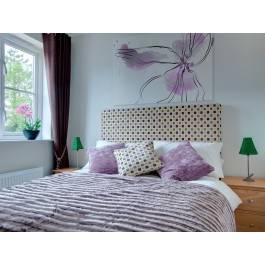 Kwiat kobiecości - nowoczesny obraz na płótnie - 120x80 cm