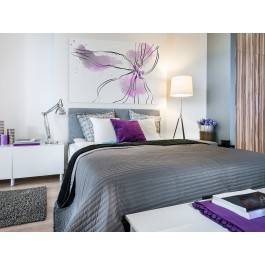 Kwiat kobiecości - nowoczesny obraz na płótnie - 120x80 cm