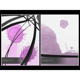 Kwiat kobiecości - nowoczesny obraz na płótnie - 120x80 cm