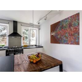 Epicentrum wyrazistości - nowoczesny obraz na płótnie - 120x80 cm