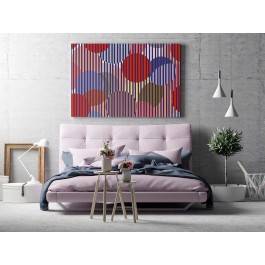 Kaskady uczuć - nowoczesny obraz na płótnie - 120x80 cm