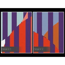 Kaskady uczuć - nowoczesny obraz na płótnie - 120x80 cm