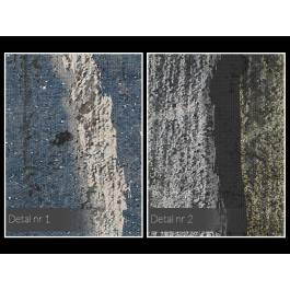 Księżycowy pył życia - nowoczesny obraz do salonu - 120x80 cm