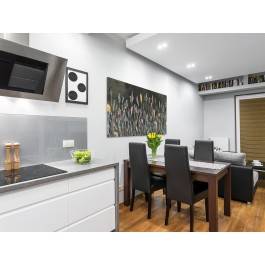 Idylla codzienności - nowoczesny obraz na płótnie - 120x80 cm