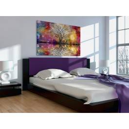 Leśna przepowiednia - nowoczesny obraz na płótnie - 120x80 cm Leśna przepowiednia - nowoczesny obraz na płótnie - 120x80 cm