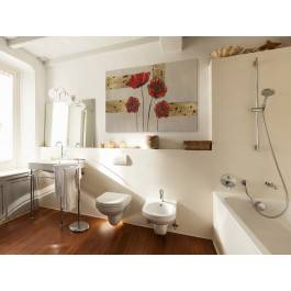 Wytworne maki - nowoczesny obraz do salonu - 120x80 cm