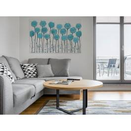 W obłokach błękitu - nowoczesny obraz na płótnie - 120x80 cm