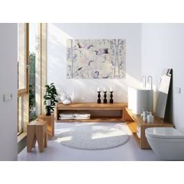 Legenda 1000 żurawi - nowoczesny obraz do salonu - 120x80 cm Legenda 1000 żurawi - nowoczesny obraz do salonu - 120x80 cm