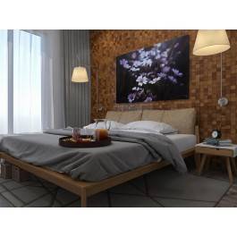 Kokieteria natury - fotoobraz do sypialni - 120x80 cm