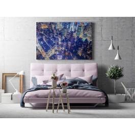 Szanghaj nocą - fotoobraz na płótnie - 120x80 cm