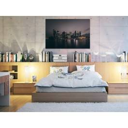 Wielkomiejski blask - fotoobraz do sypialni - 120x80 cm Wielkomiejski blask - fotoobraz do sypialni - 120x80 cm