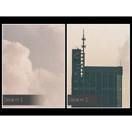 Chmury nad Seattle - fotoobraz do salonu - 120x80 cm