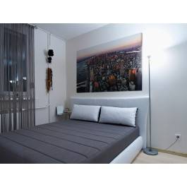 Między wodami Ameryki - nowoczesny obraz na płótnie - 120x80 cm