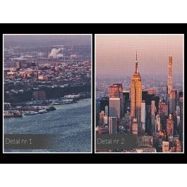 Między wodami Ameryki - nowoczesny obraz na płótnie - 120x80 cm