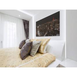 Nowojorskie noce - zdjęcie na płótnie - 120x80 cm
