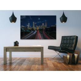 Rozdroża Dżakarty - fotoobraz do sypialni - 120x80 cm