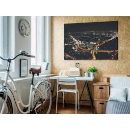 Złota serpentyna Bangkoku - zdjęcie na płótnie - 120x80 cm Złota serpentyna Bangkoku - zdjęcie na płótnie - 120x80 cm
