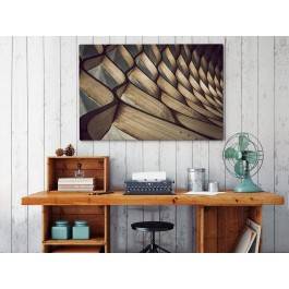Naturalny splot - nowoczesny obraz na płótnie - 120x80 cm Naturalny splot - nowoczesny obraz na płótnie - 120x80 cm