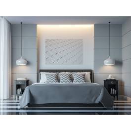 Rytm bieli - fotoobraz na płótnie - 120x80 cm