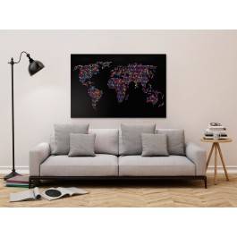 Pixel - nowoczesny obraz na płótnie - 120x80 cm Pixel - nowoczesny obraz na płótnie - 120x80 cm