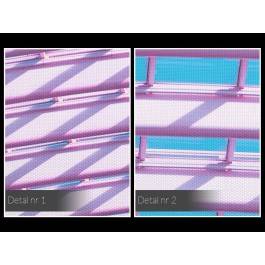 Różowe okulary - nowoczesny obraz na płótnie - 120x80 cm