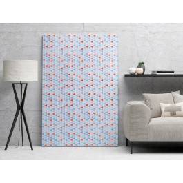 Geometryczny zbiór - fotoobraz do salonu - 120x80 cm Geometryczny zbiór - fotoobraz do salonu - 120x80 cm