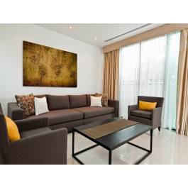 Robinsonada - nowoczesny obraz do salonu - 120x80 cm