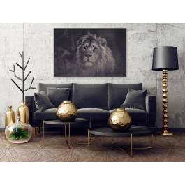 Król zwierząt - fotoobraz do sypialni - 120x80 cm