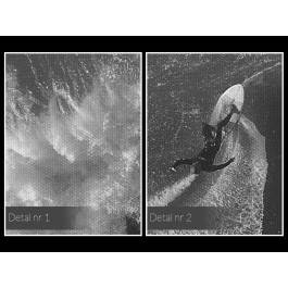 Surfer - fotografia na płótnie - 120x80 cm