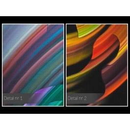 Widmo światła - nowoczesny obraz na płótnie - 120x80 cm