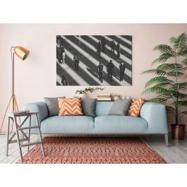 Terminal - nowoczesny obraz na płótnie - 120x80 cm Terminal - nowoczesny obraz na płótnie - 120x80 cm