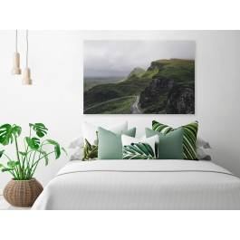Szlakiem nadziei - nowoczesny obraz na płotnie - 120x80 cm Szlakiem nadziei - nowoczesny obraz na płotnie - 120x80 cm