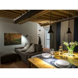 Wrześniowy pejzaż - nowoczesny obraz na płótnie - 120x80 cm Wrześniowy pejzaż - nowoczesny obraz na płótnie - 120x80 cm