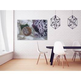 Lila bez - fotoobraz do kuchni - 120x80 cm