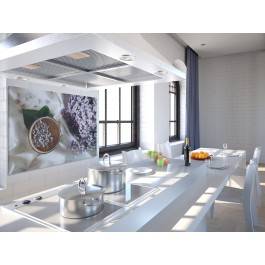 Lila bez - fotoobraz do kuchni - 120x80 cm