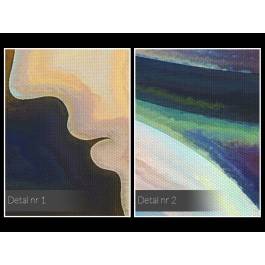 Głos serca, głos rozsądku - nowoczesny obraz na płótnie - 120x80 cm