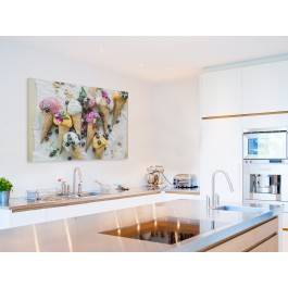 Owocowy sorbet - fotoobraz do kuchni - 120x80 cm