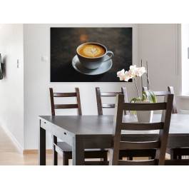 Sam na sam - fotoobraz do kuchni - 120x80 cm