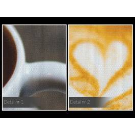 Sam na sam - fotoobraz do kuchni - 120x80 cm