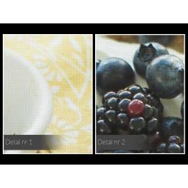 Leśna tarta - fotoobraz do kuchni - 120x80 cm