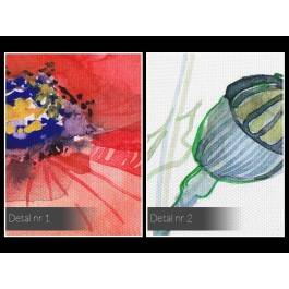 Podlaskie łąki - nowoczesny obraz do sypialni - 120x80 cm