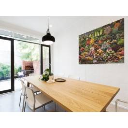 Na bazarku - fotoobraz do kuchni - 120x80 cm