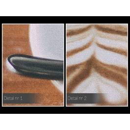 Kawowe love - fotoobraz do kuchni - 120x80 cm