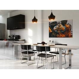 Przepis na niepogodę - fotoobraz do kuchni - 120x80 cm