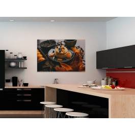 Przepis na niepogodę - fotoobraz do kuchni - 120x80 cm